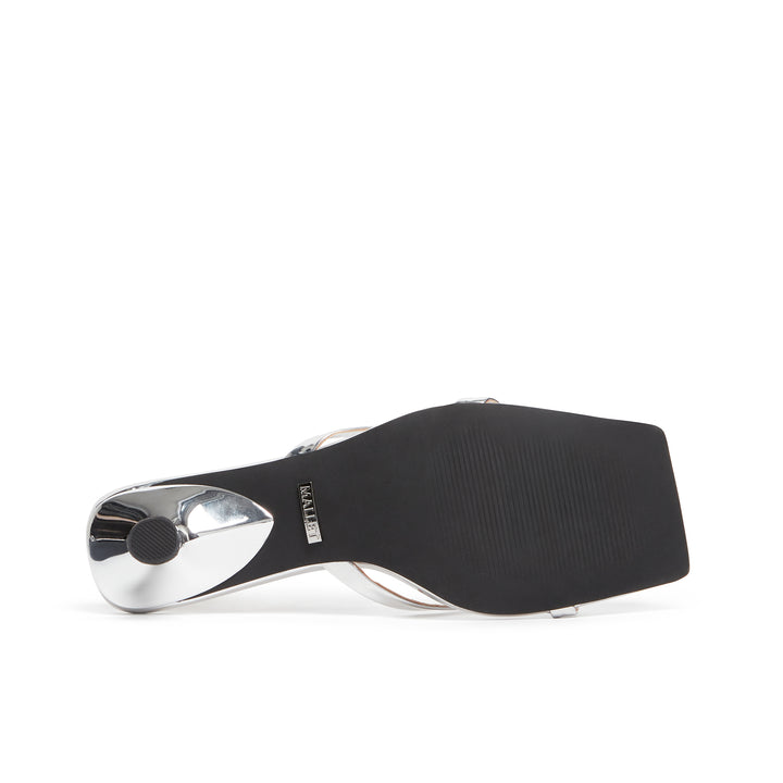 Elisa Metallic Silver Womens