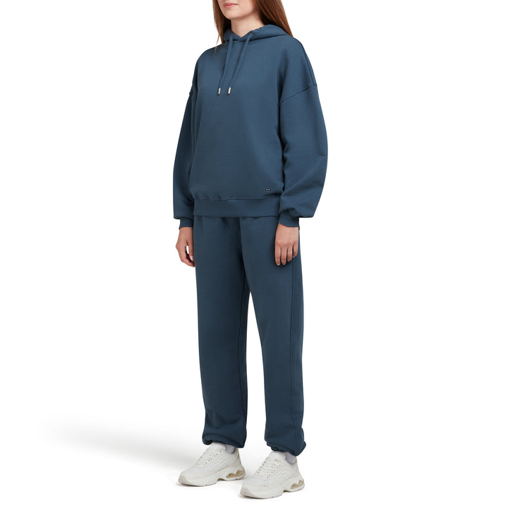 Loopback Hoodie Navy Organic