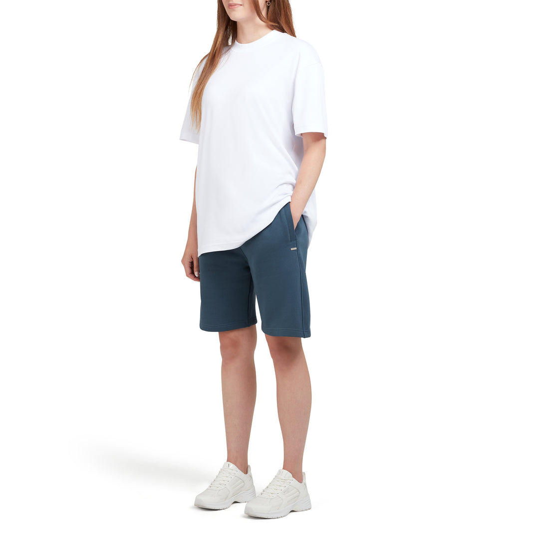 Loopback Shorts Navy Organic