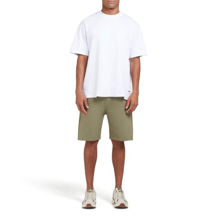 Loopback Shorts Olive Organic