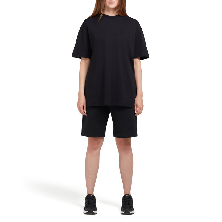 Loopback Shorts Black Organic