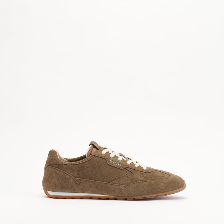 MALLET Penn Men's Brown Suede Trainers