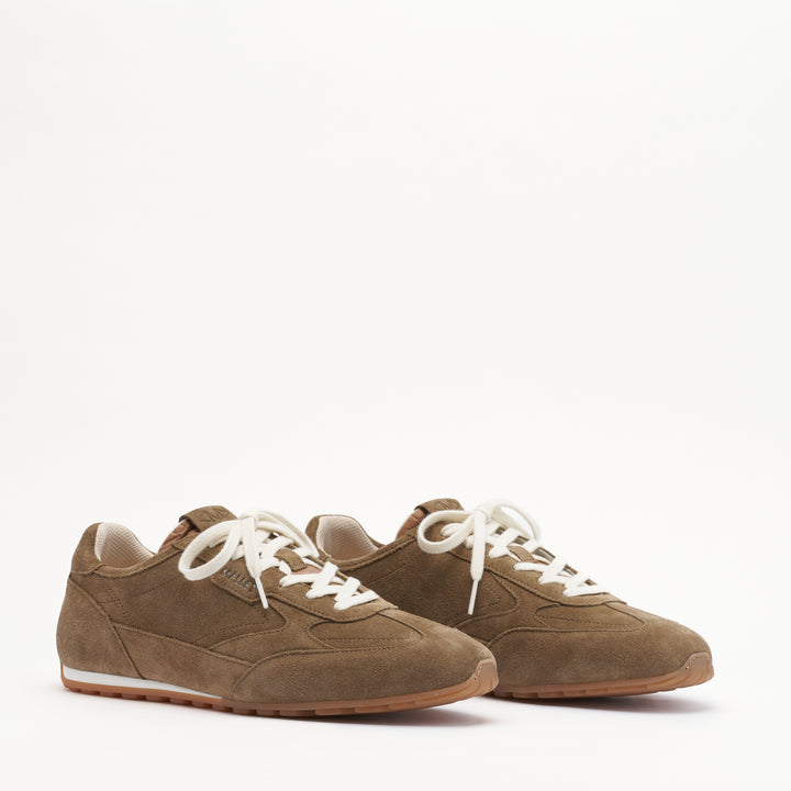 MALLET Penn Men's Brown Suede Trainers