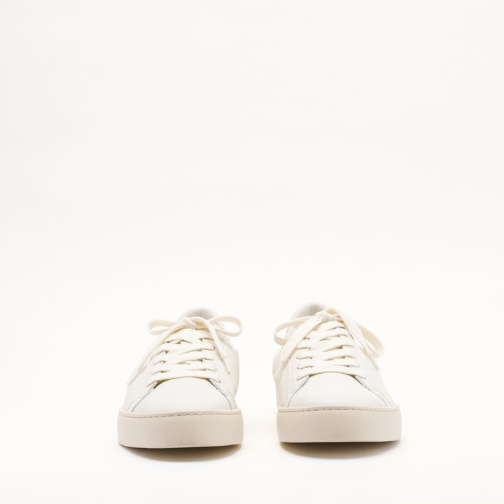 MALLET Sona Men's White Soft Leather Trainers