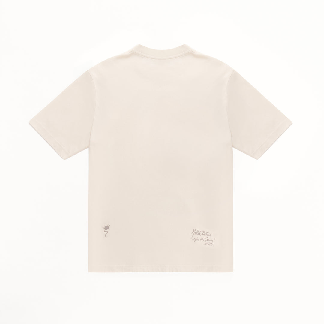 Detroit Peeper Tee Stone