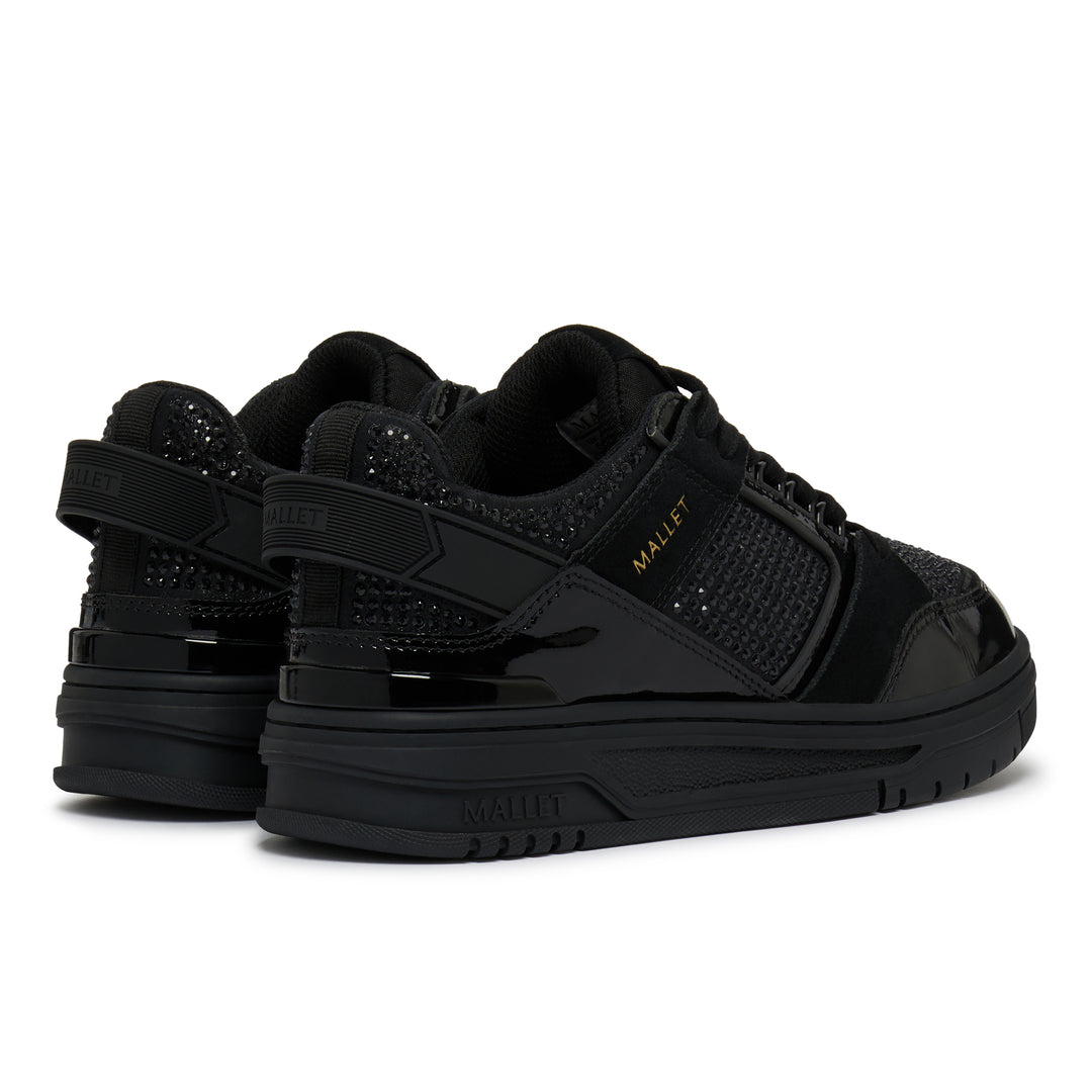 Compton Swarovski Triple Black Womens