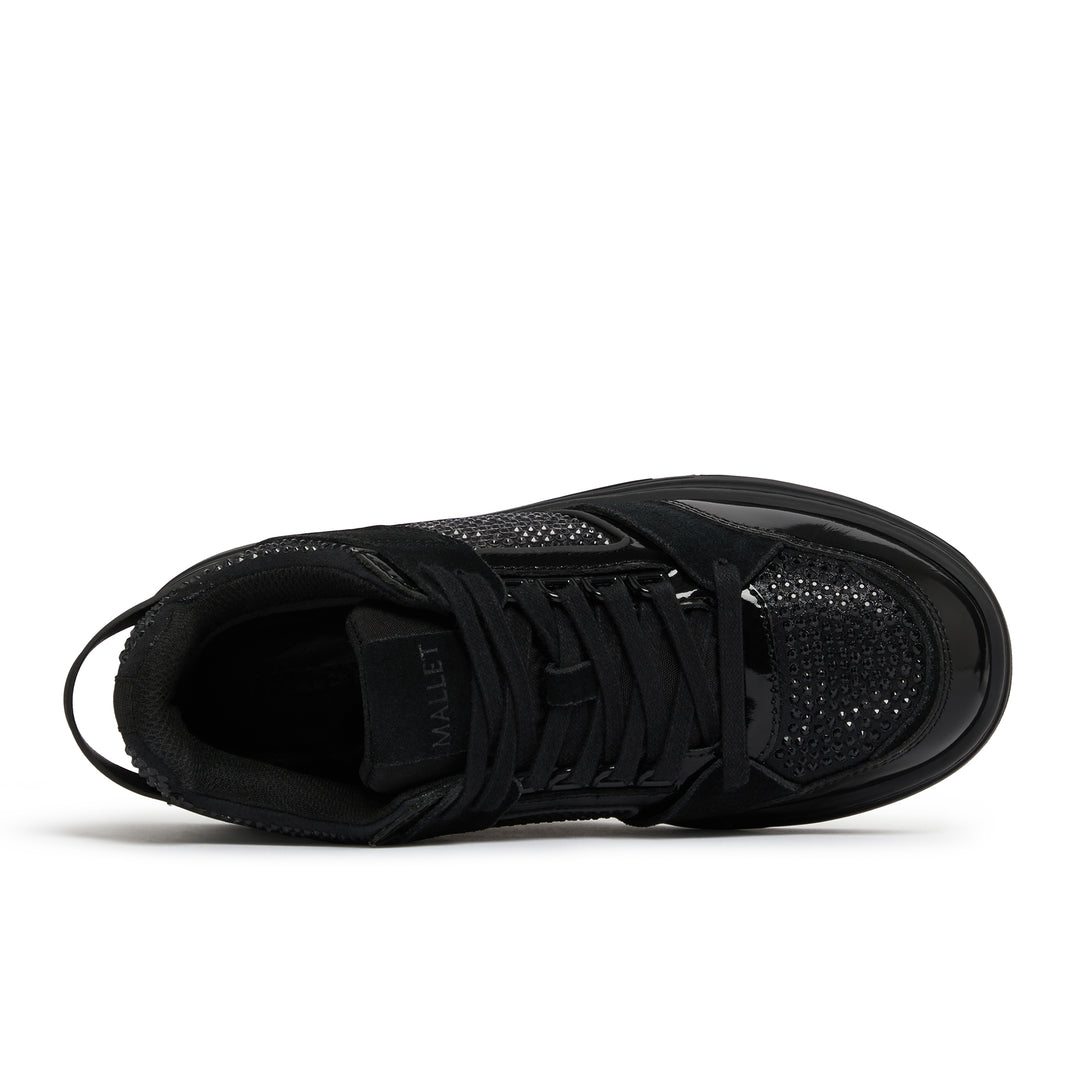 Compton Swarovski Triple Black Womens