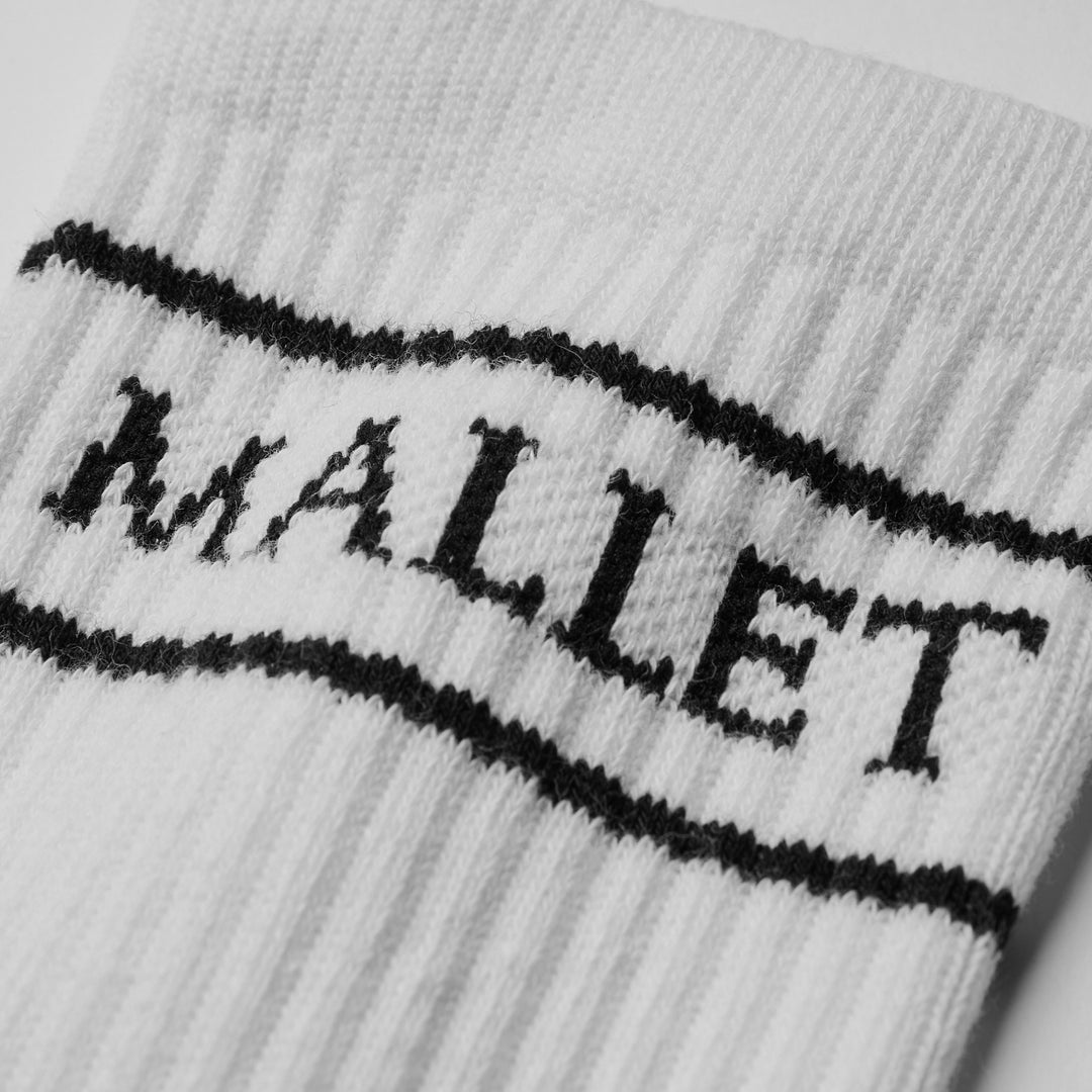 Small Logo Socks White