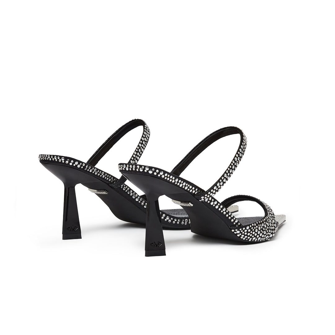 Frederica Swarovski Triple Black Womens