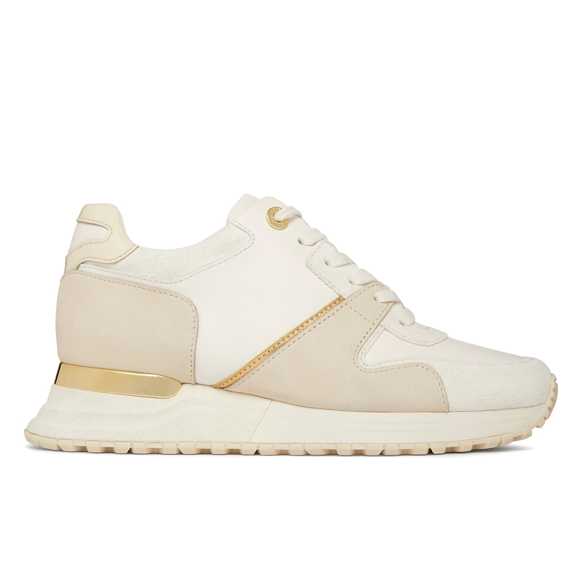 Almorah Off-White Gold Womens – Mallet London