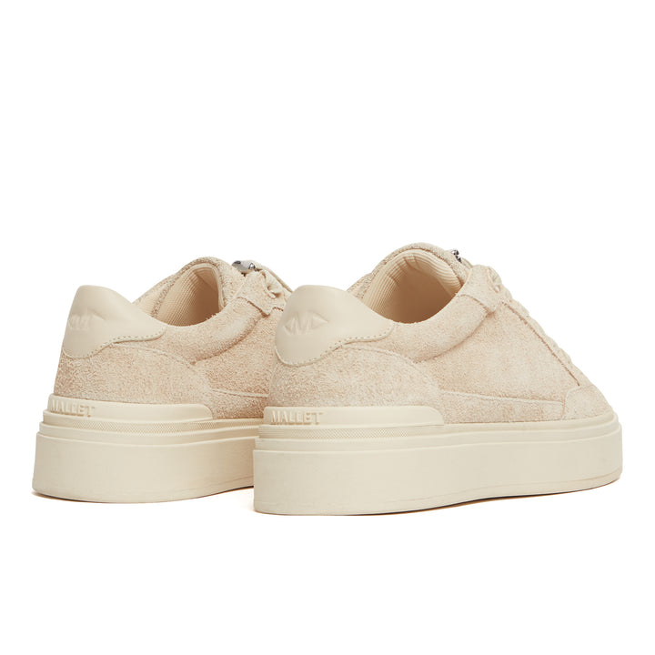 Lansbury Almond Hairy Suede Womens