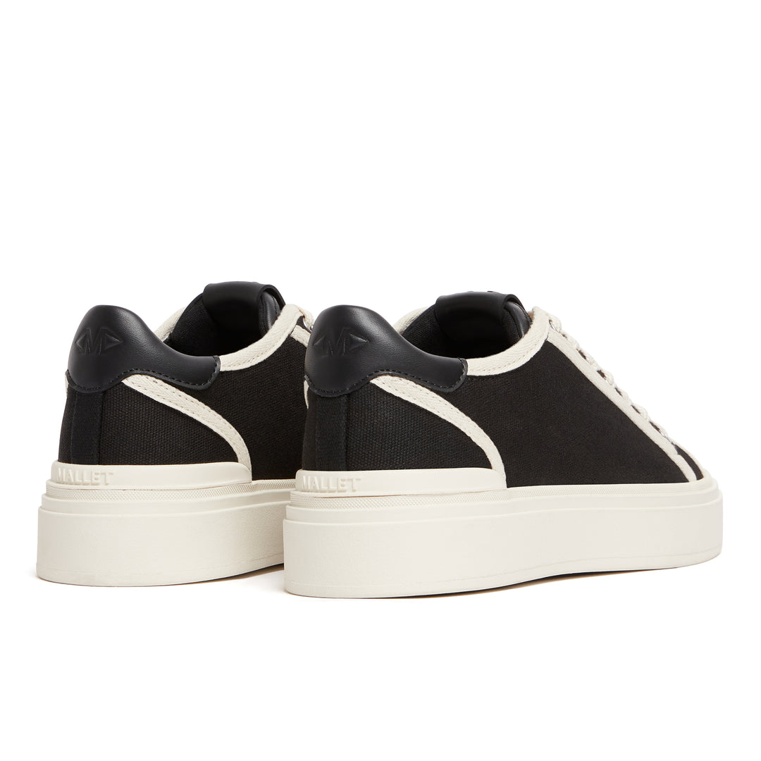 Lansbury TC Black Canvas Womens