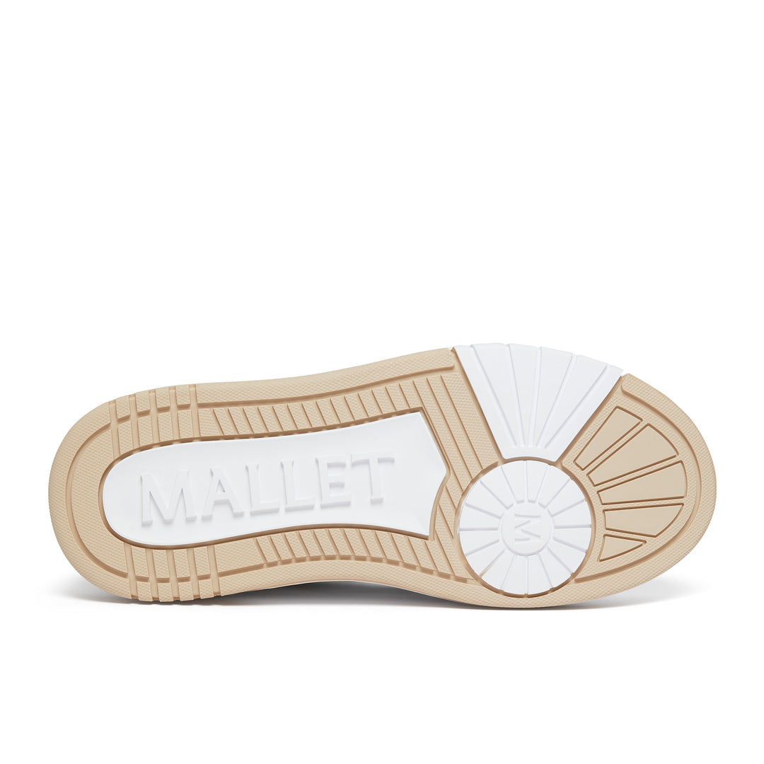 Carlton Strap White Beige Womens