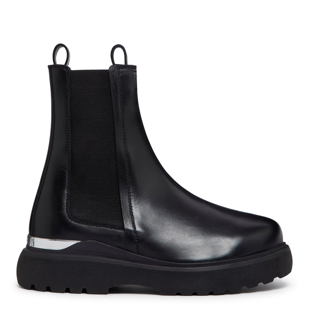 Mallet London Rosemary Boot in Black Silver