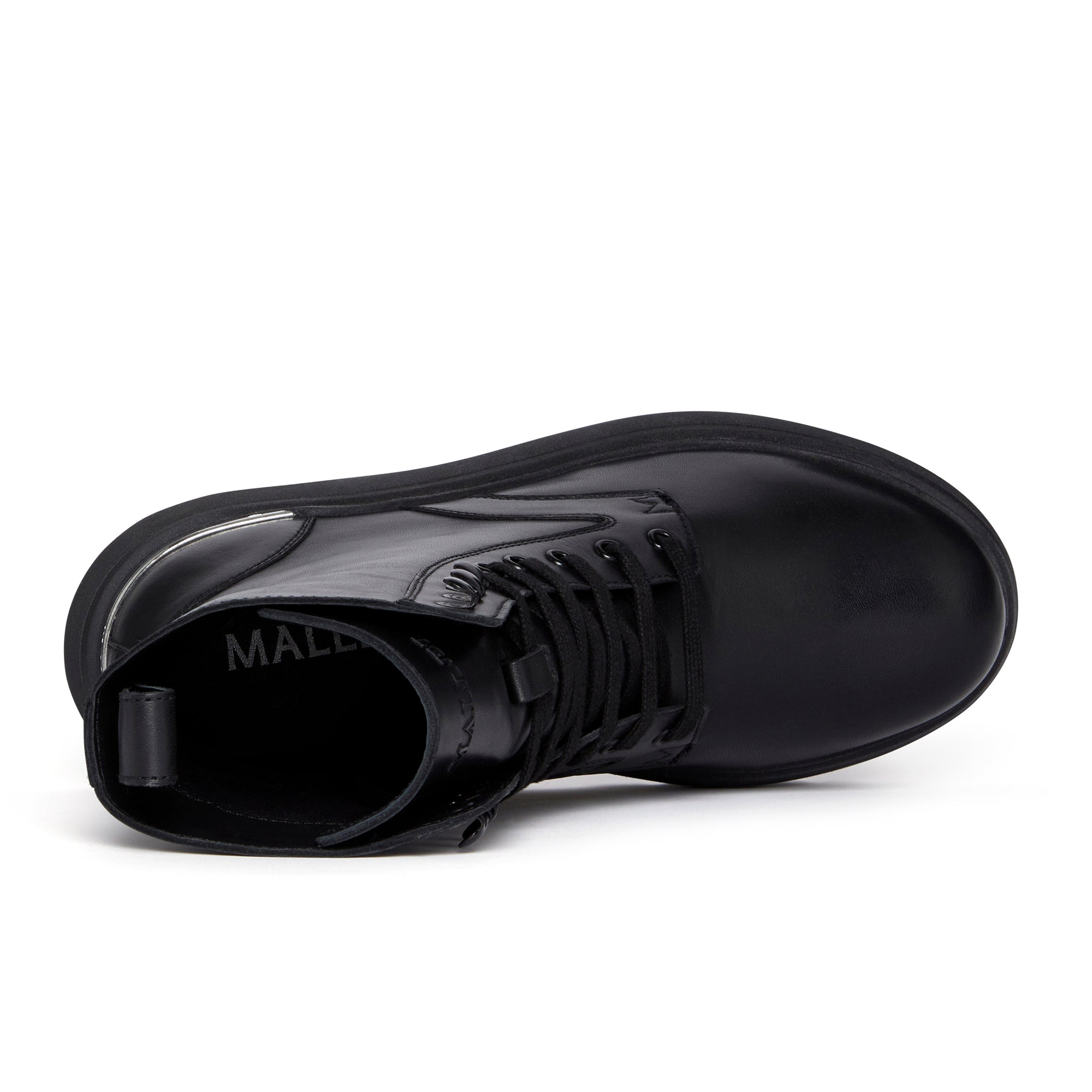 Maddox Lace Up Boot Black Womens – Mallet London