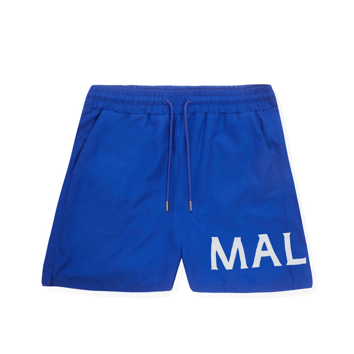 Mallet Large Logo Swim Short Blue