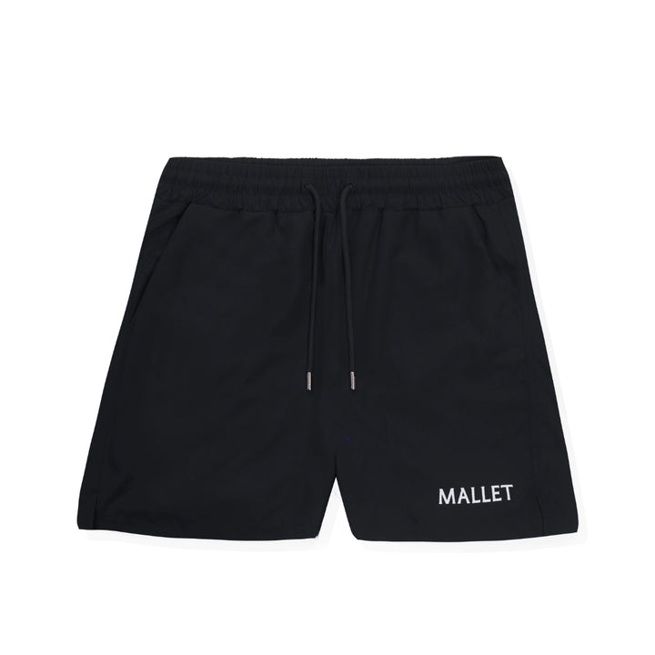 Mallet Small Logo Swim Short Black