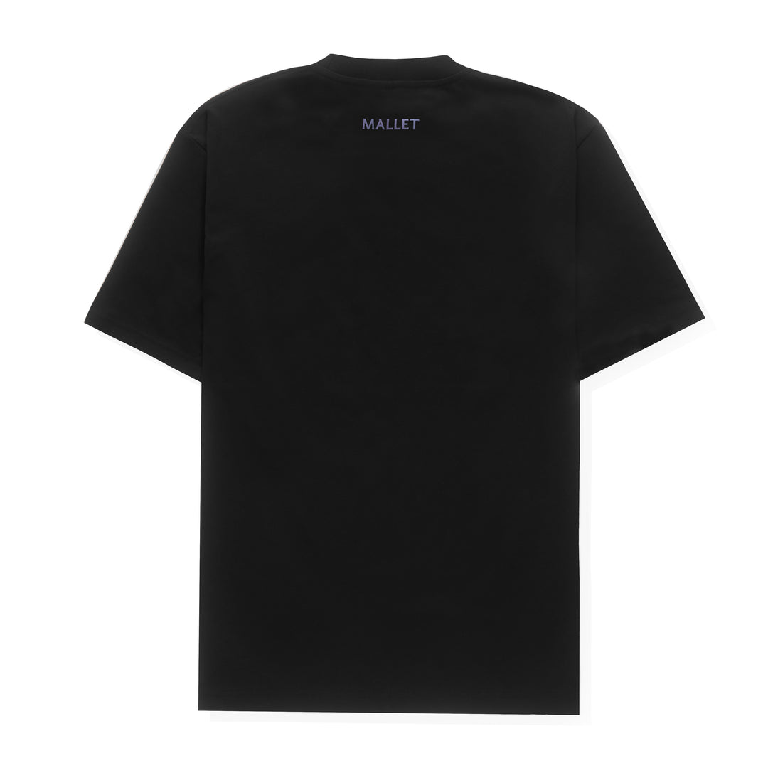 Iridescent Logo Tee Organic Black