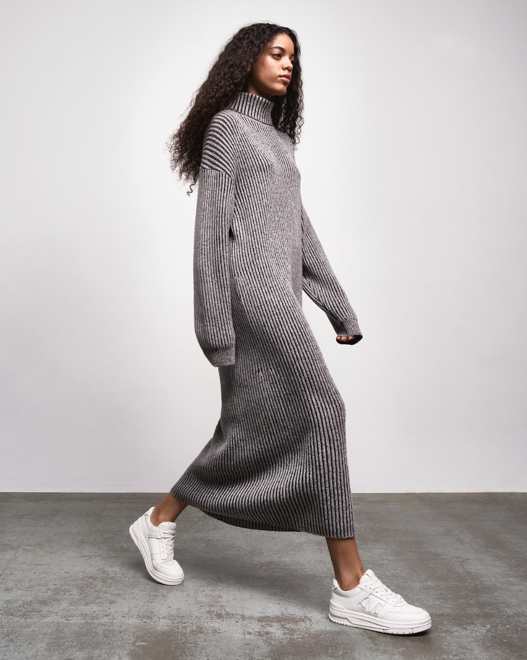 trainers and maxi dress Maxi Dress Tea Dress With Trainers Stylish Trainers To Wear With Dresses This Season Who What Wear