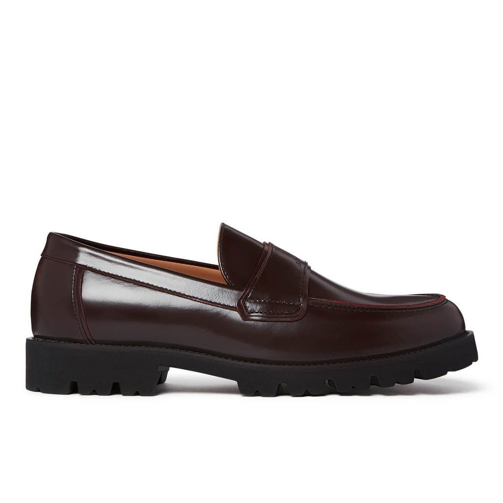 Oxblood loafers 2025