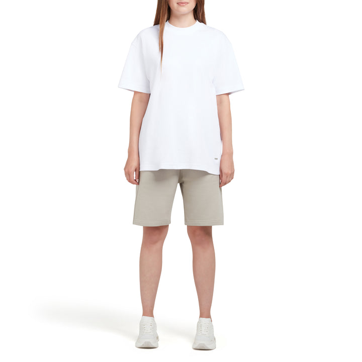 Short Sleeve Interlock Tee White Organic