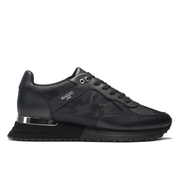 Lux Runner Triple Black Camo Mallet London