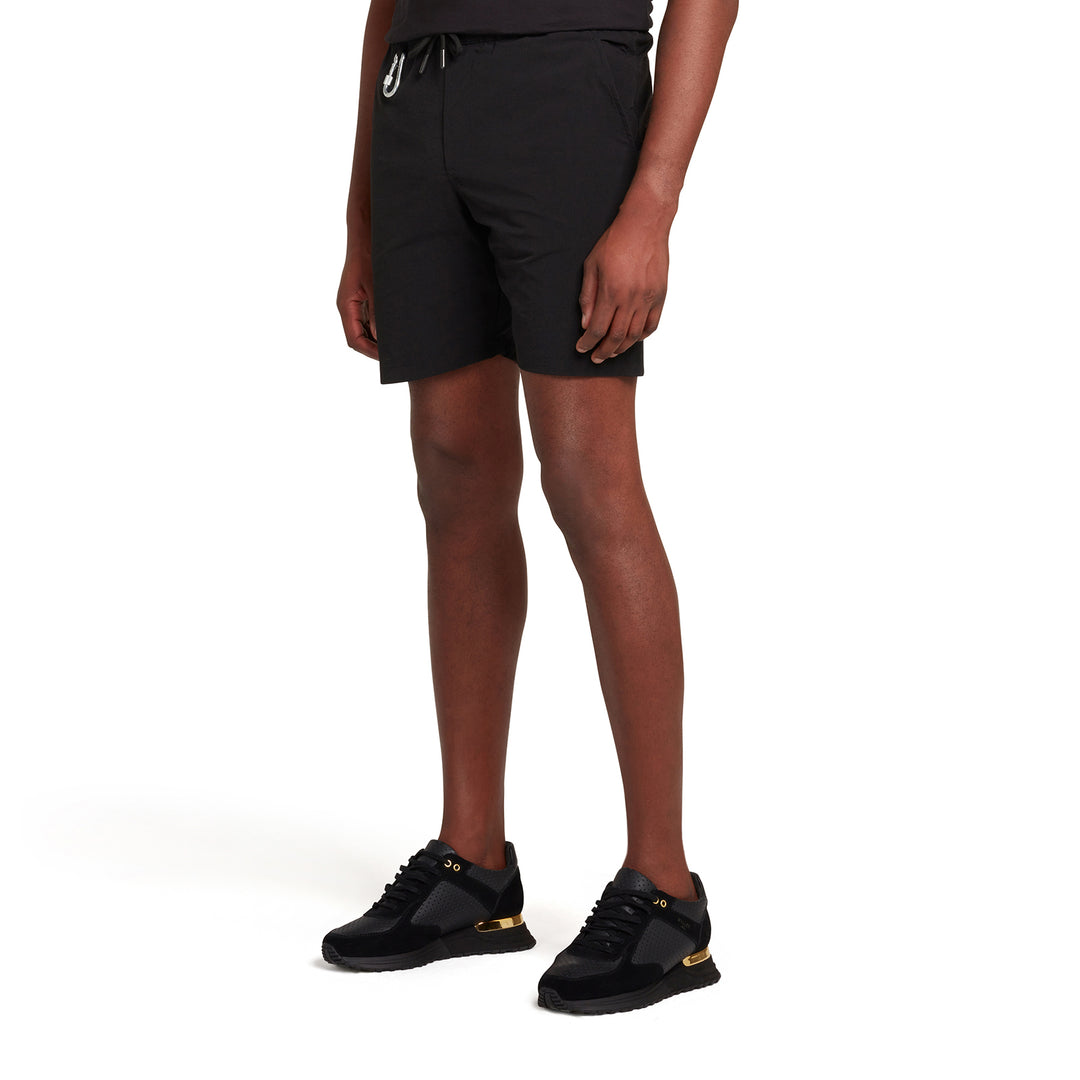 Stretch Cargo Short Black