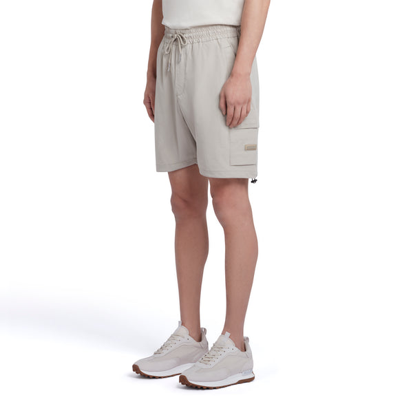 Utility Stretch Ripstop Cargo Short Taupe