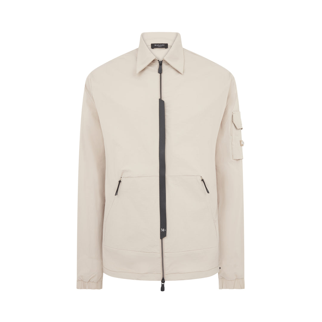 Utility Ripstop Overshirt Taupe